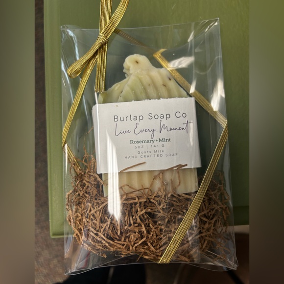 Rosemary & Mint Goats Milk Handcrafted Soap - Picture 3 of 3